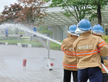 롯데물산, ‘2025 소방경진대회’…안전한 타워·몰 만든다