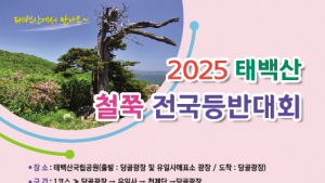 태백산 철쭉 전국등반대회 오는 25일 개최