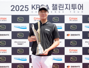 ‘왼손 골퍼’ 이승찬, ‘KPGA 챌린지투어’ 연장 접전 끝 프로 첫 승