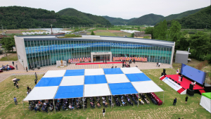 독립운동가 안희제 선생 삶과 업적을 기린다...백산 나라사랑 너른마당 개관