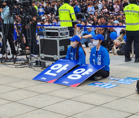 이재명 “법 지키면 손해 안 보는 합리적 세상 만들 것” [쿡 정치포토]