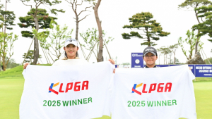 박채은, 메디힐 KLPGA 회장배서 15언더파 201타로 우승 