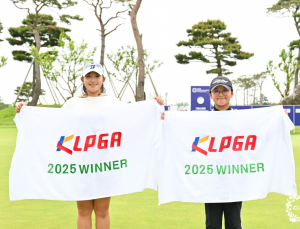 박채은, 메디힐 KLPGA 회장배서 15언더파 201타로 우승 