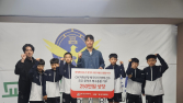 진성태, 모교 배구부에 배구용품 기부…“선순환 시작 되길”