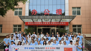 봉화군 고교생, 중국 동천시 방문…한중 청소년 우정 쌓는다