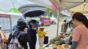 구미시, 프리미엄 멜론 아시아육상대회서 세계에 첫선
