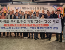 함양군, 백전~서하 2차로 국지도 37호선 도로개량사업 추진 염원
