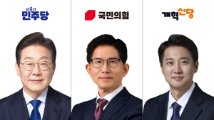 ‘3자 구도’ 대선 목표는…이재명 ‘과반’·김문수 ‘추격’·이준석 ‘증명’ [21대 대선]