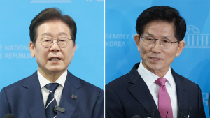 실손 보험 손보는 이재명, 노후 보험 내세운 김문수