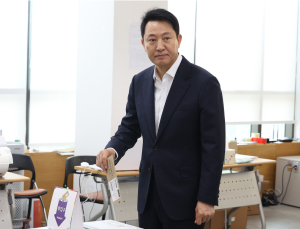 오세훈 서울시장, 21대 대선 사전투표 완료
