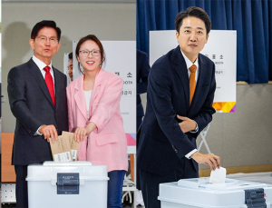 대선 사전투표 첫날…주요 후보자들 투표 참여 [21대 대선]