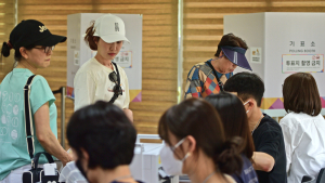 ‘보수 텃밭’ TK, 첫날 사전투표율 나란히 전국 꼴찌