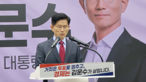 김문수, 부진한 영남 투표율에 ‘대국민 호소’…지지층 실망·사전투표 불신 [21대 대선]