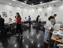 사전투표 2일차 4시 투표율 31.38%…지난 대선比 1.38%p↓ [21대 대선]