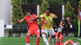 프리킥 실점…한국, 콜롬비아에 전반전 0-1 [쿠키 현장]