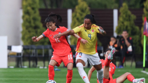프리킥 실점…한국, 콜롬비아에 전반전 0-1 [쿠키 현장]