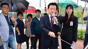 진주시, 호탄동 일대 교차로 개선으로 상습정체 해소 나서