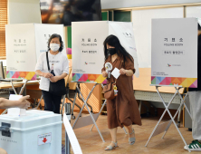 ‘소중한 한 표’ 행사하는 시민들
