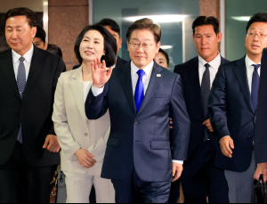 ‘당선 확실’ 이재명 “국민들 위대한 결정에 경의 표해” [21대 대선]
