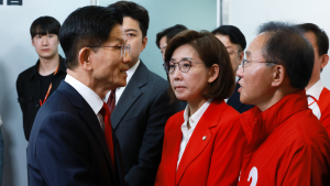 김문수·국힘, 대선 승복하자…강성지지자 당사 앞 ‘욕설·소란’ [21대 대선]
