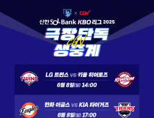 CGV, 오는 8일 프로야구 고척·광주 경기 극장 생중계
