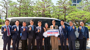MG새마을금고, 진주시복지재단에 장애인 차량 기탁