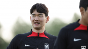 ‘홍명보 교체 적중’ 김진규, 이라크전 선제골 작렬…이강인 도움