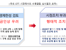 공정위, 티빙-웨이브 기업결합 ‘조건부 승인’…“2026년까지 요금 동결”