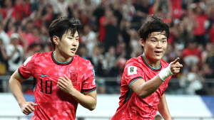 ‘홈 최종전’ 축제로 만든 홍명보호 골잔치…쿠웨이트전 4-0 대승