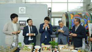 포항서 ‘흙 없이 키운 채소’ 활용 음식 시식회 열려