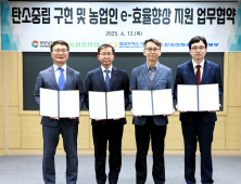 경남농협·경상남도·한전·켑코ES, 농업 에너지 효율 향상 협약 체결