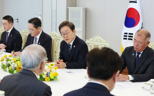 李대통령-재계 총수 간담회 진행…“불필요한 규제 과감히 정리할 생각”