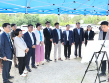 전주시의회 도시건설위원회, 에코시티 임시주차장 공사현장 점검