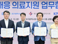 대구시, 의사회·한의사회·약사회와 재난 대응 의료지원 협약