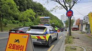 김해장유출장소 …이륜자동차 소음 불법행위 '꼼짝마'
