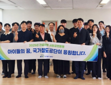 철도공단 건설본부, 지역 아이들 위한 ‘드림 나눔행사’ 봉사활동