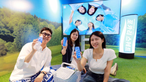 동아오츠카, 아일릿 팝업스토어에  '포카리스웨트 존' 운영