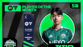 전북 전진우, EA SPORTS K리그 이달의 선수상 수상
