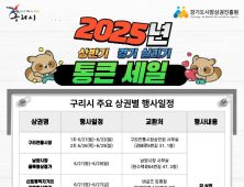 구리시 7개 상권 참여 '경기 살리기 통큰 세일' 추진