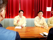 최대호 안양시장, 신안산선 붕괴사고 수습본부 방문...적극 대응 촉구