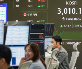코스피 장중 3000선 돌파…3년 5개월 만 [쿠키포토]