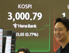 코스피, 3년 5개월만 장중 3000선 돌파…기관·外人 순매수