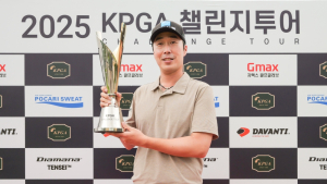 백주엽, ‘2025 KPGA 챌린지투어 9회 대회’ 우승…“2026 시즌 KPGA 투어 복귀 목표”