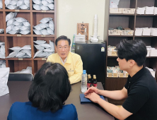 ‘현장 소통’ 최기문 영천시장, 청년 창업가 사업장 방문
