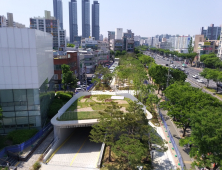 수성구, 신매시장 주차장·공원 준공식 가져…문화거점 기대