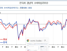 6월 경남 소비자심리지수 107.1…새 정부 기대에 경기 낙관 심리 확산