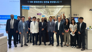 사우디 국영병원 사절단, KMI 광화문센터 방문…스마트 검진 견학