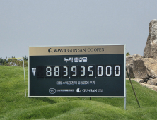 KPGA 군산CC 오픈, 1라운드 종료 기준 누적 총상금 ‘8억8393만5000원’