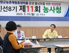 거창군, 세대를 잇는 밝은 미래! 민선 8기 스마트 농정 실현
