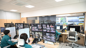 거창군 CCTV관제센터, 새벽 화재 신속 대응